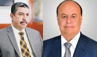  الرئيس هادي ونائبه يهنئان بالانتصارات التي حققها الجيش والمقاومة في تعز