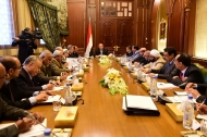 هادي: سنذهب للمشاورات من اجل السلام وتنفيذ الاستحقاقات الوطنية التي توافق عليها شعبنا اليمني