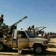 صورة ارشيفية لمقاتلي المقاومة في الجوف