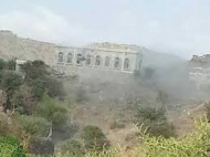 اب..المليشيات تقصف مواقع الجيش والمقاومة بحزم العدين مستحدثة عدة مواقع جديدة