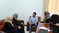 رئيسة اللجنة الوطنية للمرأة تلتقي مسؤول برامج العنف لدى صندوق الأمم المتحدة للسكان