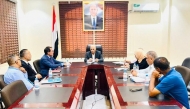 وزير المياه يبحث مع ممثل المفوضية السامية مجالات التعاون المشترك