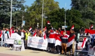 وقفة احتجاجية في ساحة الأمم المتحدة رفضاً لتجنيد الأطفال في اليمن