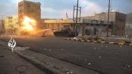 صورة ارشيفية من الجبهة الغربية لتعز