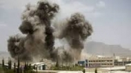 غارات جوية تستهدف مبنى الكلية الحربية بصنعاء