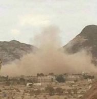 الضالع..مدفعية القوات الحكومية تدك مواقع المليشيات في مريس ودمت