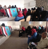 في لقاء موسع لدائرة المرأة بتعز.. عضوات الاشتراكي يؤكدن تضامنهن الكامل مع الشعب الفلسطيني