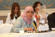 رئيسة اللجنة الوطنية للمرٲة تدعو لتقديم العون للمرأة اليمنية للنهوض باوضاعها في مختلف المجالات